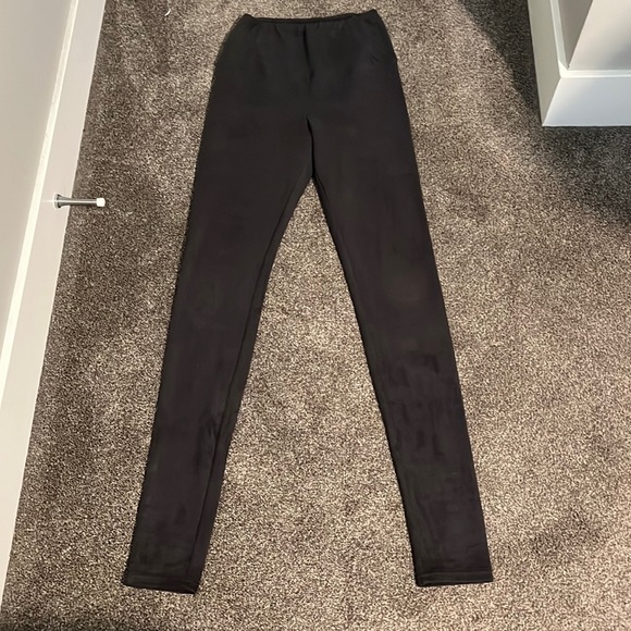 Aritzia Wilfred Free Daria Vegan Suede Leggings - Picture 1 of 4
